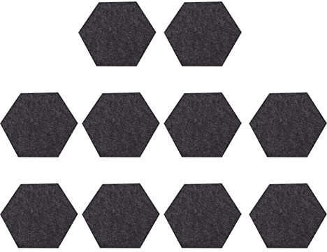 Pilipane 10 Pezzi Sottobicchiere in Feltro, Sottobicchiere in Feltro, Sottobicchiere Sottobicchiere per Birra, caffè, Sottobicchiere, Tappetino Resistente al Calore, per Casa E Cucina