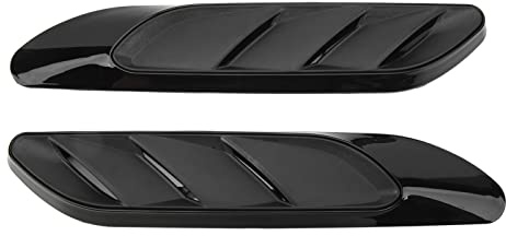 2 Stück Seitenschlitze für Autos, Kotflügel Einlassgitter Dekoration Aufkleber, Mud Guard Air Outlet Blende für C-Klasse W206 AMG Line C63 2022＋