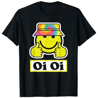 90s raver oi oi raving tie dye rave house music lover T-Shirt