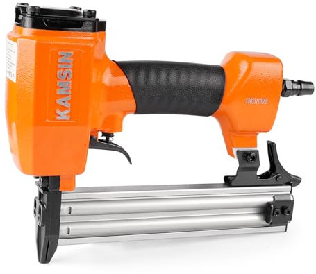 Kmasin F30 Druckluftnagler, 18 Gauge, 3/8 Zoll bis 1-3/16 Zoll (10–30 mm), Air Power Brad Nagelpistole, Finish-Nagler für Holzbearbeitung, Polster, Formen, Polster