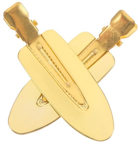 BIUDECO Pinces à Cheveux Sans Trace Métal Doré Clips De Coiffure Pratiques Maintien Ferme Pour Femmes Et Filles Accessoire Portable Pour Salon Et Voyage
