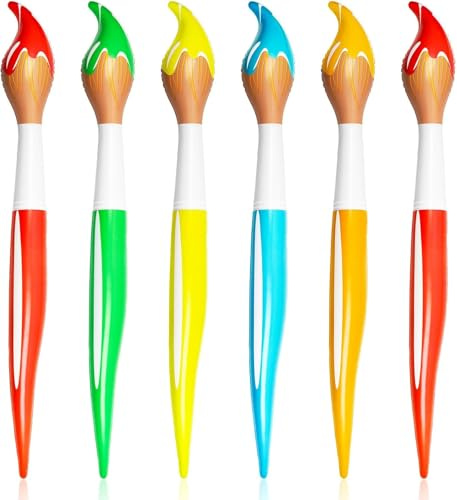 MAOSHYMS Lápices Inflables Gigantes,Pinceles Inflables Gigantes Globos de Lápiz Decoraciones PVC Lápices Inflables Grandes para Decoración de Aula