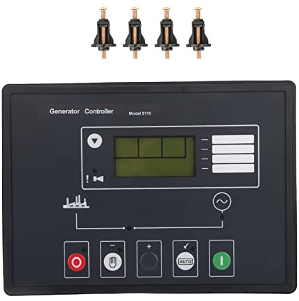Modulo Controllo Elettronico Generatore con Display LCD 132x64 , Protezione IP65, Funzione Monitoraggio Remoto - Visualizzazione Parametri in Reale, Cicli Avvio / Stop