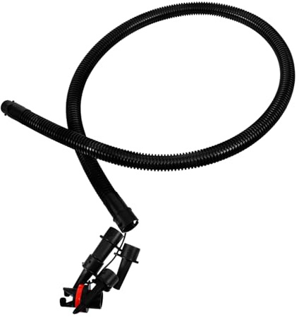 Healifty Plastic Kayak Inflator Hose with Multi-connector Adapter Lightweight Portable Replacement Pump Attachment for Inflatable Kayaks and Boats Easy to Install Air Pump Accessory