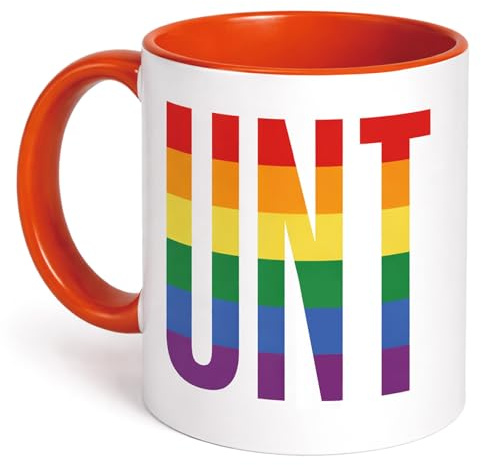 Funny Rude CUNT Pride Mug – Hilarious Gay Rainbow Gift for Friends, Coworkers, Secret Santa, Perfect Novelty Birthday Gift