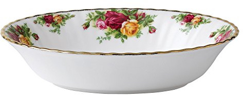 Royal Albert Old Country Roses IOLCOR00167 Old Country Roses 23cm Open Vegetable Dish Fine Bone China Multi