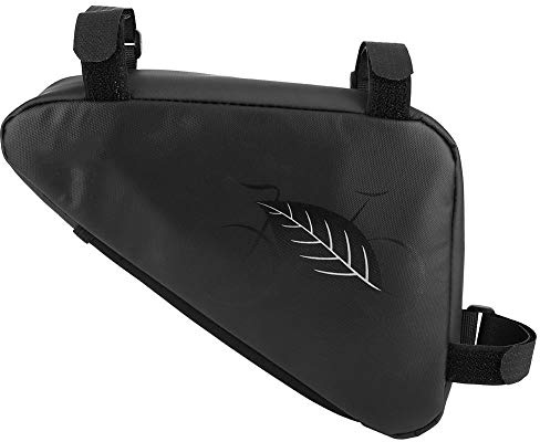 Fyearfly Fahrradrahmentasche, wasserdichte Fahrrad Fahrradtasche Vorderrohrrahmen Dreieck Tasche Halter Zubehör für Mountainbike Rennrad