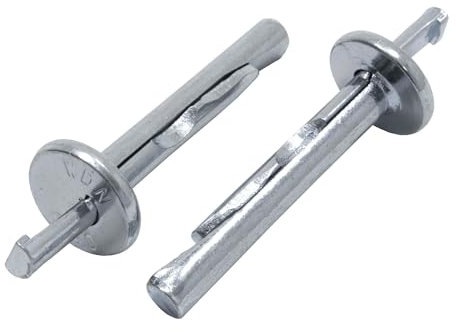 PROTEKTOR 100 pezzi, 6 x 40 mm, A1 Calcestruzzo del tassello del soffitto del chiodo del soffitto Viti per cartongesso, qualità made in Germany