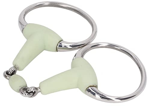 Natudeco per Filetto per Cavallo da Allevamento da Giardino per Filetto iniaio Inossidabile Rullo per Filetto per Cavallo da 125 Mm Bocca di Cavallo Giardini Equestri Allevamenti