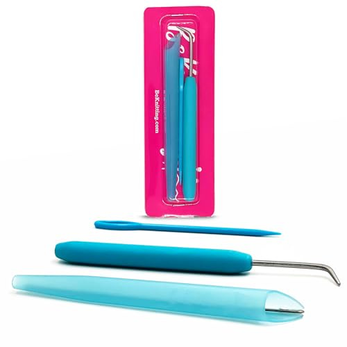 BeKnitting Loom Strickstift-Werkzeug & Häkelnadel, für Anfänger & Experten, Erwachsene & Kinder