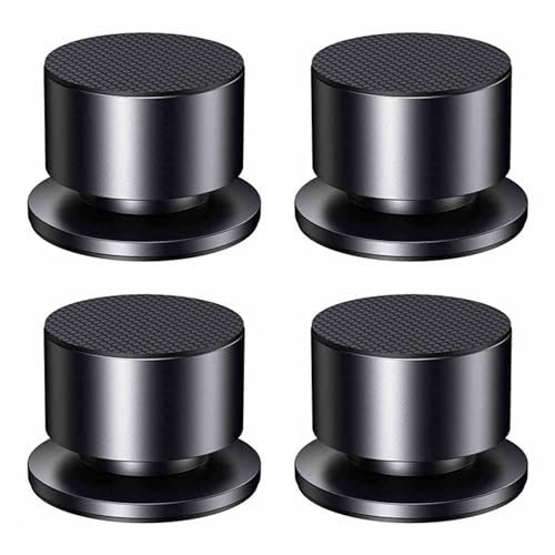 Dufray Hi-End-Lautsprecher-Spikes, 4,6 x 3,6 cm, Audio-Lautsprecher, Stoßdämpfer, Standfüße, Aluminium-Hifi-Isolationsfüße, Resonanzreduzierer für Subwoofer, CDs, DVD, Verstärker, Plattenspieler
