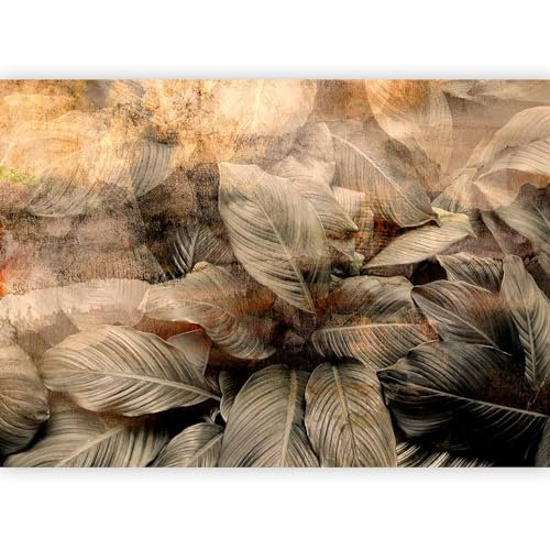 murando Fotomurales tropical Hojas 500x350 cm XXL Papel pintado tejido no tejido Decoración de Pared decorativos Murales moderna de Diseno Fotográfico Selva Naturaleza Botánica b-C-1002-a-a