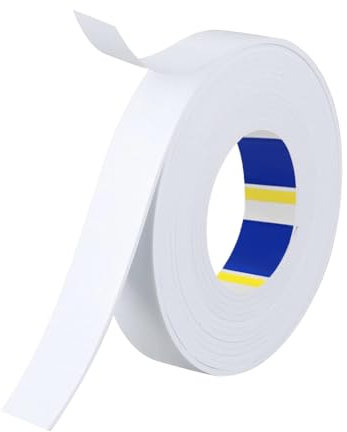 Ruban adhésif en mousse EVA - Blanc - 30 mm x 5 m (3 mm d'épaisseur)