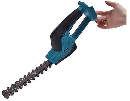 DCDCD Cortasetos eléctrico inalámbrico 2 en 1, cortacésped de Mano Recargable for deshierbe, Herramientas de jardín for batería de 18V