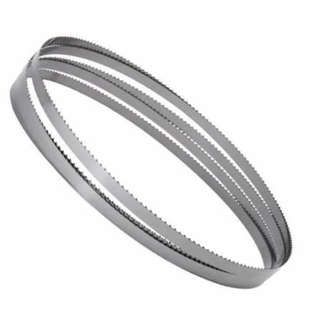 Lame for seghe a nastro for lavorazione del legno, 2 pezzi, 1400, 1425, 2240, 1065, 1511, 1575, 1712, 1790 mm(6 TPI,1712x6.35x0.35mm)