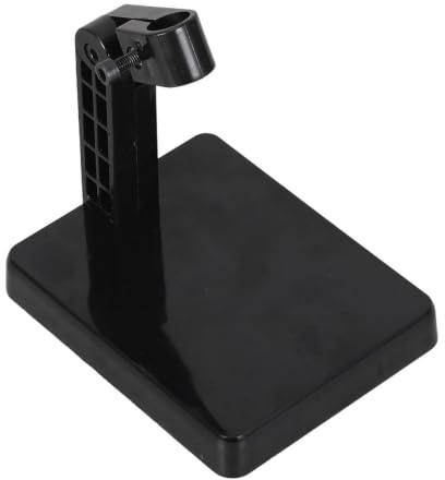 VILLCASE Heavy Duty Soldering Iron Stand Holder in Black Plastic, Secure Placement and Prevents Tipping, Desktop Welding Rack for Electronics DIY Repair and Home Use