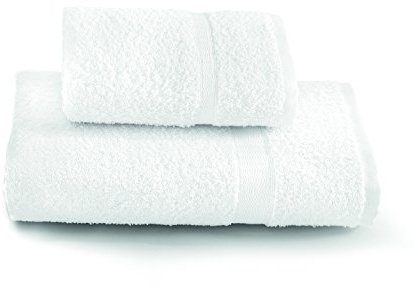 Gabel Tintunita & Co Set Asciugamani, 100% Cotone, 420 gr per mq, Bianco, 100 x 60 cm