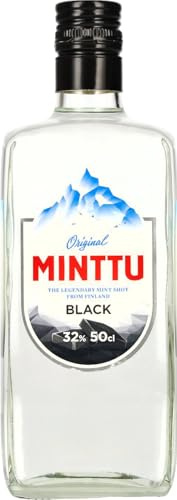 Minttu Black Mint Pfefferminz Liqueur 35% Vol. 0,5l