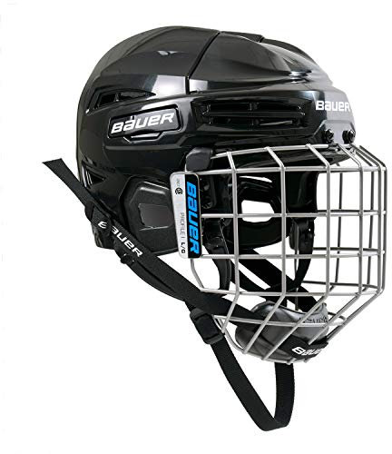 Bauer Ims 5.0 Helm Combo Senior schwarz