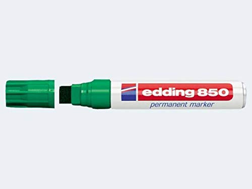 EDDING 850 Marcador Permanente Punta Biselada Trazo 5-16 Mm Verde Ref. 850-04