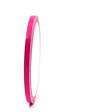 Finest Folia 10 Meter Zierstreifen Auto selbstklebend Pink Glanz 3mm Breite | Dekorstreifen für Motorrad Boot Modellbau Deko Fahrzeuge - Klebestreifen wetterfest Seitenstreifen rückstandslos entfernbar