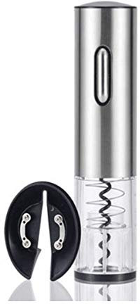 SMSOM Conjunto de abrelatas de Vino eléctrico con Cargador USB, abrelatas de Botellas de Vino de sacacorchos Recargable, Kit de Regalo para Amantes del Vino
