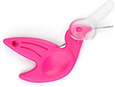 Prym Love Birdy Needle Threader with Thread Cutter, Pink