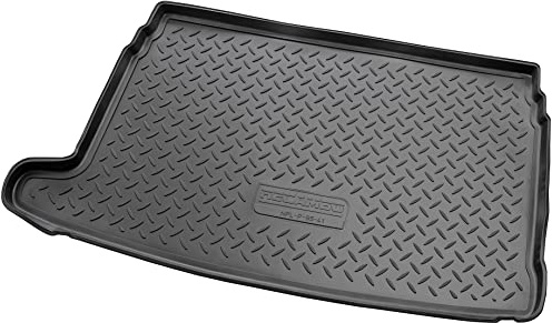 Recambo Kofferraumwanne Gummi VW Polo V 6R, 6C | 2009-2017 | passgenau | Passgenau per 3D-Scan | Tiefer Rand stoppt jedes Auslaufen sicher | TPE Gummi – flexibel, geruchsneutral & langlebig
