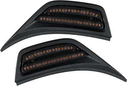TONUSA Auto-Frontfender-Seitenmarkierungsleuchte, Blinkerleuchte, für Jeep Wrangler JL 2018 2019 2020