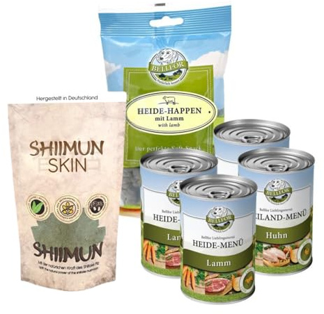 Bellfor Chihuahua Futter Set, ohne Getreide, glutenfrei, Ohne synthetische Farb-, Aroma- und Konservierungsstoffe 1,85 kg