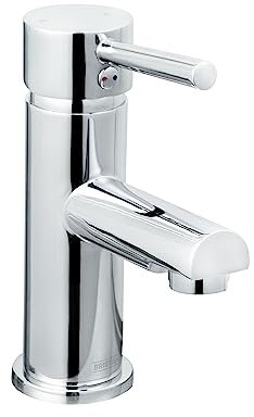 Bristan Essentials Mios Bathroom Taps, Basin Mixer, Chrome Plated