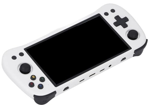 X55 Handheld Spielekonsole – Retro Spiele Konsole mit 5,5-Zoll-IPS-Bildschirm, Unterstützt Mehr Als 30 Simulatoren, Tragbarer Game Player für OUS-System (16G 64G)