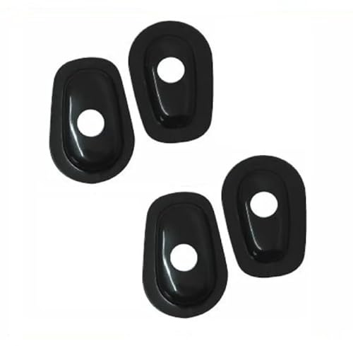 BCR Blinkerhalterungen und Adapter 4 Stück Motorrad Adapter KAWASAKI Motorrad Blinker vorne und hinten Montageplatten Motorrad Blinker Adapter