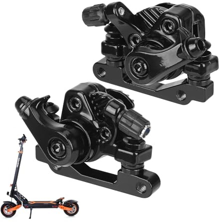 ulip Bremse Scooter Bremssattel vordere Scheibenbremse Scheibenbremse Links vorne und Links hinten für KuKirin G2 Pro/G2 Max Elektroroller 1 Paar