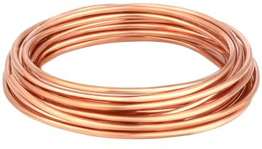 Kupferdraht,Kupferdraht Gegen Schnecken,Reiner Copper Wire,Electroculture Gardening,Diy Schmuckherstellung(3,0 mm，5Meter）