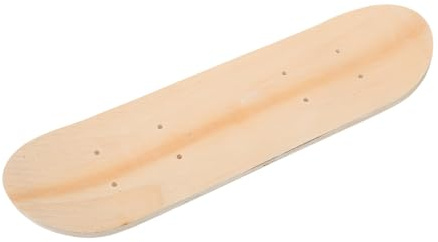 ELAYARD Blank Skateboard Deck Lagigem Ahornholz Doppelseitig Leicht und Robust DIY Skateboard zum Bemalen und Gestalten für Anfänger und Graffiti Kunst