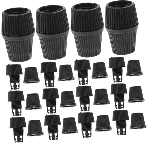 POPETPOP 100 Sets Light Canopy Cord Grips Cable Glands Strain Relief for Pendant Ceiling Lights Suitable for Round and Flat Cables for Electrical Wire Management and Load-Bearing Fixture