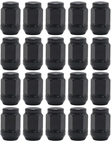 MospdyGear 20 hjulmuttrar, M12 x 1,5, med 60° lutande säte, SW 19 mm, ersättning för Ford Toyota Mazda Hyundai