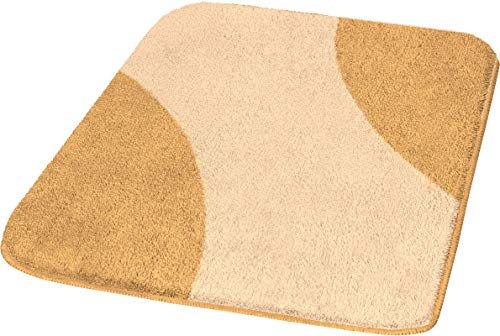 Kleine Wolke Badteppich Xanten, Bambusbeige 50x 60 cm beige