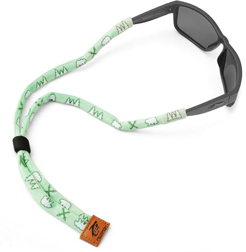 Pilotfish Premium Cotton Eyewear Retainer Sunglass Strap - Multiple Design Options - Soft & Durable Sunglass Holder