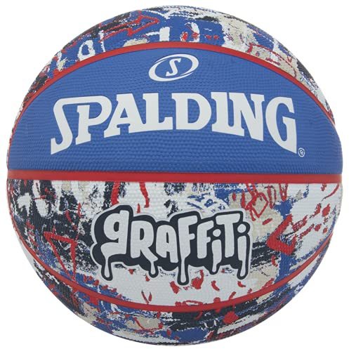 Spalding Graffiti Ball 84377Z, Unisex basketballs, Grey, 7 EU