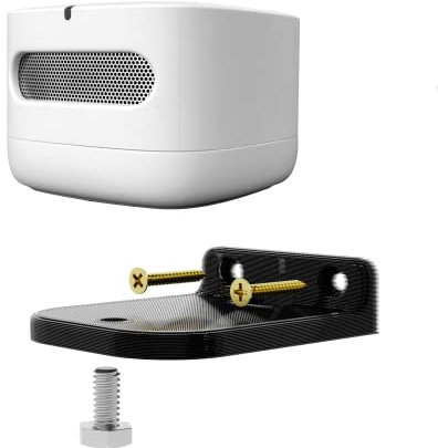 3D Cabin Wall Mount Bracket Holder Compatible With Amazon Smart Air Quality Monitor -Black