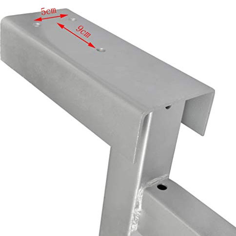 Ausla Support de remorque Vertical, Support de treuil en Acier résistant à la Corrosion pour Bateau pour équipement de Levage