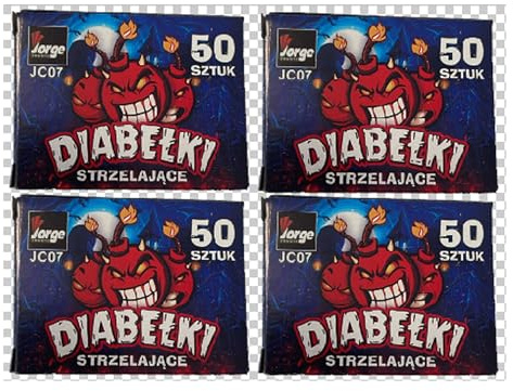 Piro89 Pop Pop cipolline da Ballo - 200 Pezzi (4 scatoline da 50 Pezzi) K1 / Cat.1