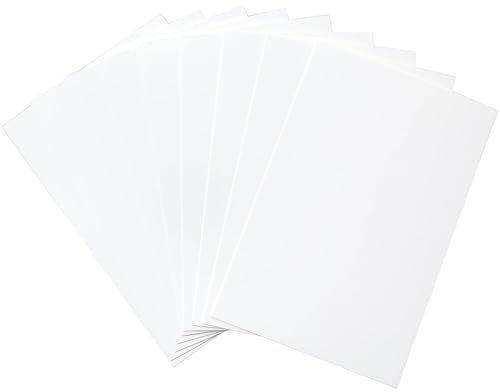 100 ark blanka vykort, 10 x 15 cm indexkort, tomt, 250 g/m², tomma kort för egendesign för gör-det-själv gratulationskort, bröllopsinbjudningar
