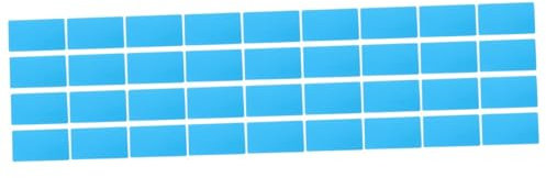 NUOBESTY 150stücke Dünne Eloxierte Aluminium Visitenkarten Blau Für Cnc-gravur Und Lasergravur Flexibles Design Standardgröße Für -namensschilder