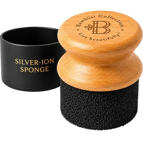 Cutting Board Oil Applicator with Protective Cover - Perfect for Butcher Blocks, Cutting Boards & Wooden Utensils Maintenance Care, Wood Wax - Premium Brush for Conditioners, Oil & Wax Application