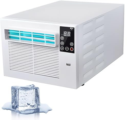 Mini Condizionatore d'Aria, Radiatore dell'Aria Portatile Senza unità Esterna, Deumidificatore Interno/Esterno