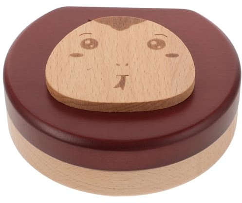 BESPORTBLE Caja de Dientes de Leche de Madera para Niños con Compartimentos y Etiquetas para Fácil Organización, Adecuado como Recuerdo de Primeros Dientes y Obsequio Especial