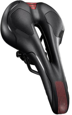Generico Sella for Bici da Trekking, Impermeabile, in Schiuma di Gel, Comoda, Compatibile con l'allenamento su Strada(MTB)